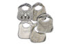 Koala Baby 5 Pack Jersey Knit Bibs - Grey