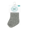 Small Wonder - Baby Sock, Grey 0-6M