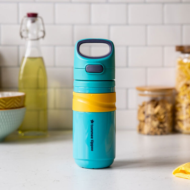 Tommee Tippee Superstar Insulated Flip Top Sportee Cup (18m+ 11oz, Blue)