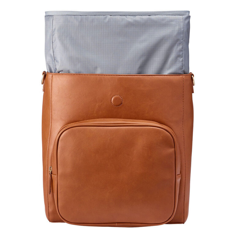 JJ Cole Brookmont Backpack Baby Diaper Bag - Cognac