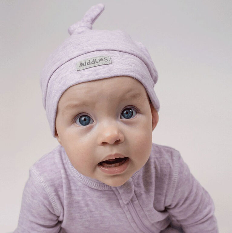 Juddlies - Breathe EZE Hat Lavender Fleck - S 0-4 m