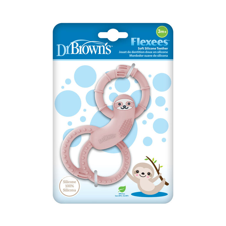 Dr. Brown's Sloth Long Limbed Silicone Teether - Assortment May Vary