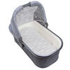 Kushies Flannel Bassinet Sheet -Grey Arrows