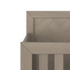Child Craft Kieran 4-in-1 Convertible Crib, Crescent Gray
