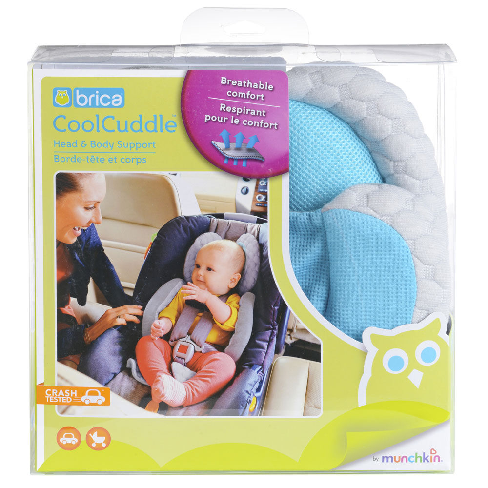 Britax head and store body support pillow install