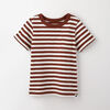 simple roll-sleeve pocket tee, 12-18m - root