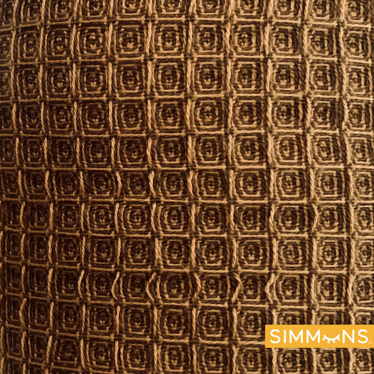 Baby Nest Lounger Chocolate Waffle Knit