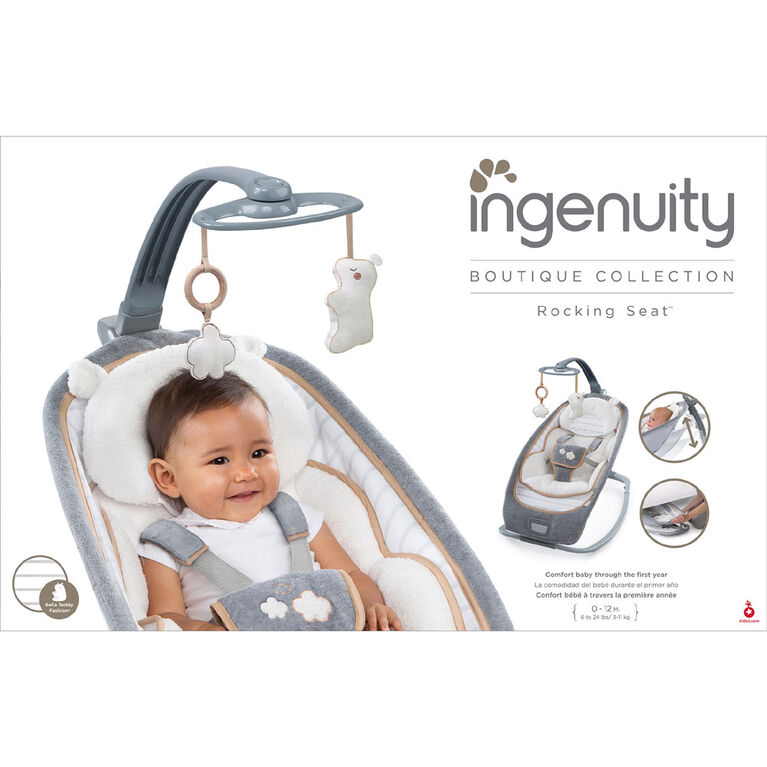 INGENUITY transat bébé boutique collection bella teddy