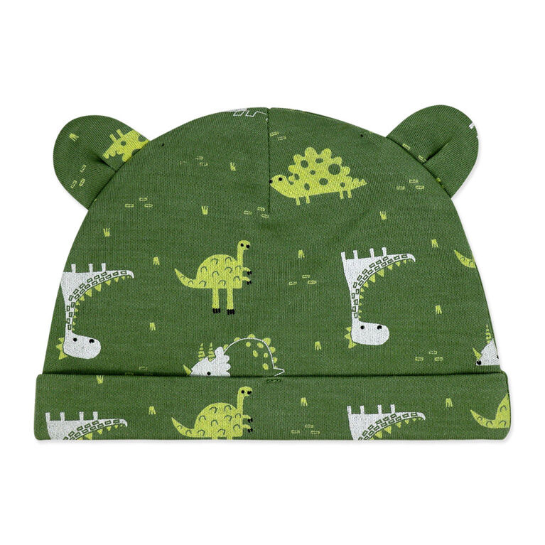 Sterling bébé Ensemble 3 pièces avec pieds : Dinosaure vert
