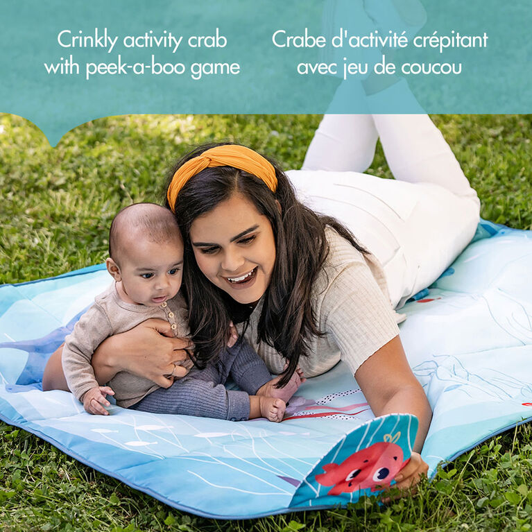 Tiny Love XL Outdoor Picnic Mat - Treasure the Ocean