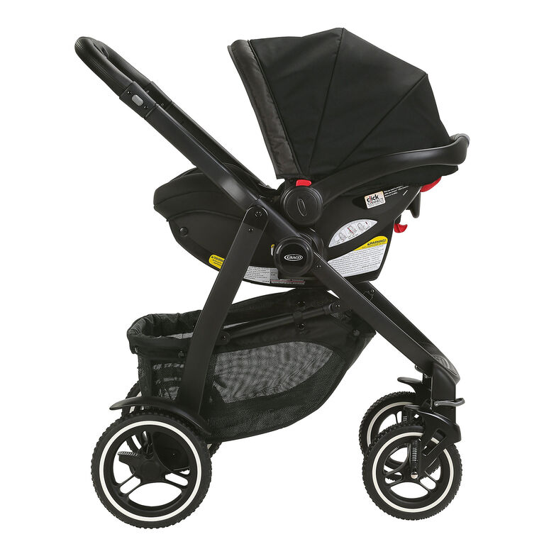 Graco EVO XT Quad Travel System - Iron