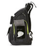 Jeep Adventurers Backpack Diaper Bag - Grey Crosshatch with Neon Green trim