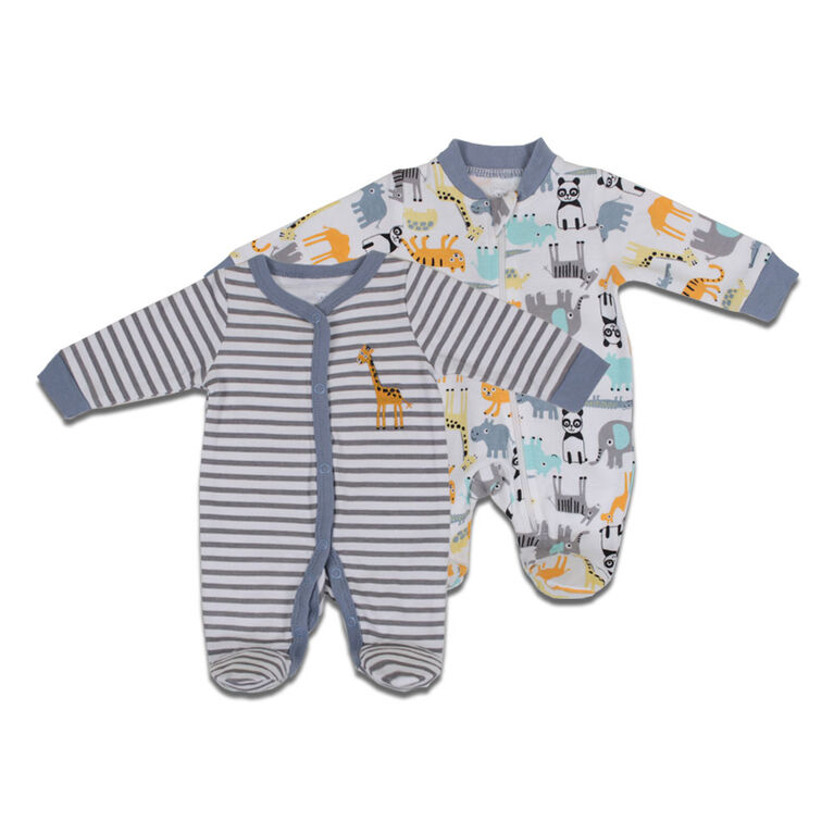 Koala Baby 2-Pack Sleeper - Safari, Preemie
