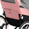 Cybex Zeno Trailer Frame In Black + Pink