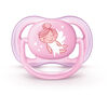 Suce ultra-aérée Philips Avent, 0 à 6 mois, motifs contemporains variés, emballage de 2 - rose.