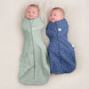 ergoPouch - Cocoon Swaddle Bag 0.2 TOG - Sage - 3 to 6 Months