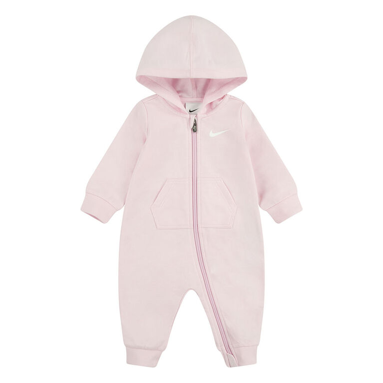 Nike Hooded Coverall - Pink Foam - 3 Months