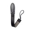JJ Cole Vegan Leather Pacifier Clip - Black