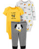 Carter's 3-Piece Dog Little Character Set - Yellow, 6 Months