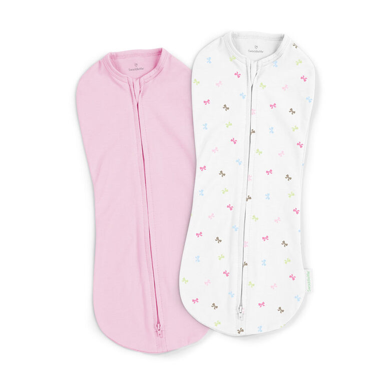 Swaddleme 2 Pack Pod Baby Bows Stage 1, Sm Babies R Us Canada
