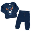 Baby Mode Ensemble de jogging 3 pièces bleu marine pour : cool