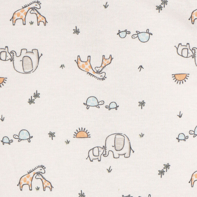 Gerber Childrenswear    Ensemble Ramenez-Moi à la Maison à boutons pression côté Éléphants