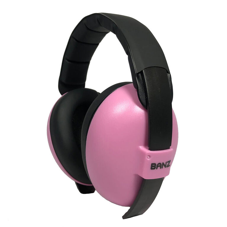 Banz - Baby Mini Earmuffs - Pink - 0-2 yrs - English Edition