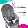 Cosco Simple Fold LX High Chair- Grey Fletcher