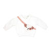 Lily & Jack 2 Piece Sweater Set: Cream Dog