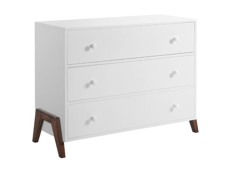 Oxford Baby - Commode Blanche À 3 Tiroirs Mari