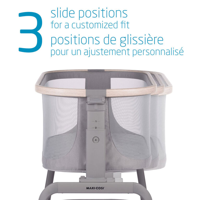 Maxi-Cosi Iora Bedside Bassinet - Cascade Grey