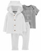 Carter's 3-Piece Set - White, 6 Months