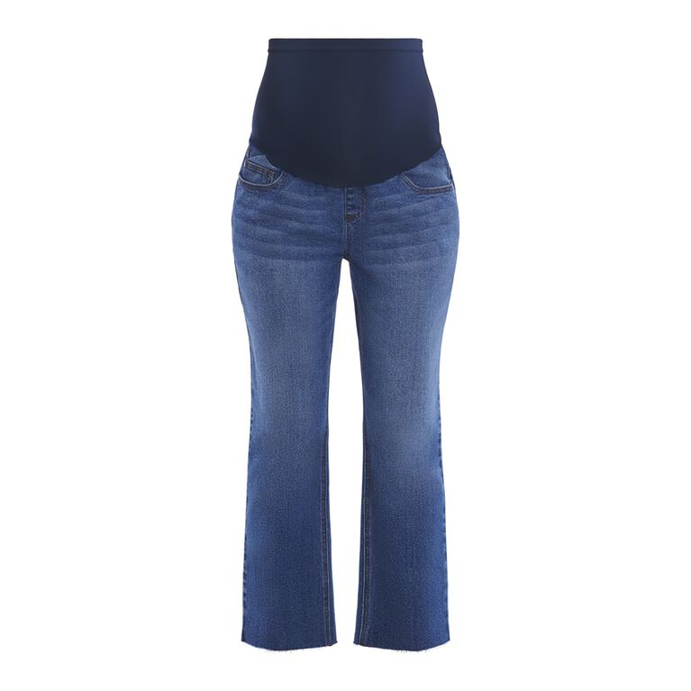 Motherhood - Secret Fit Over The Belly Slim Straight Leg Jean- Medium Wash - XL