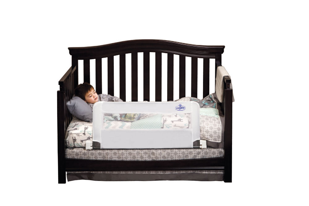 Regalo convertible swing down crib sales rail