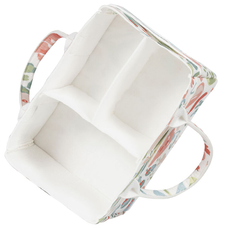 Painterly Floral Storage Caddy
