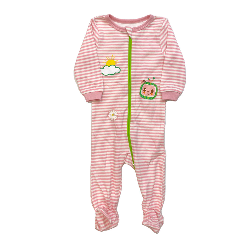 CoComelon Spring Sleep Onesie White Pink