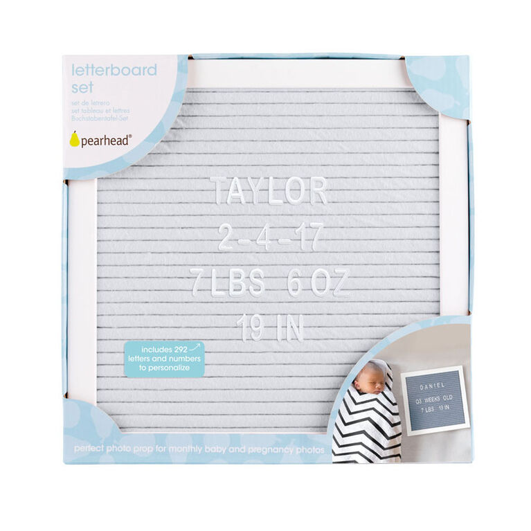 Pearhead Letterboard Set - English Edition