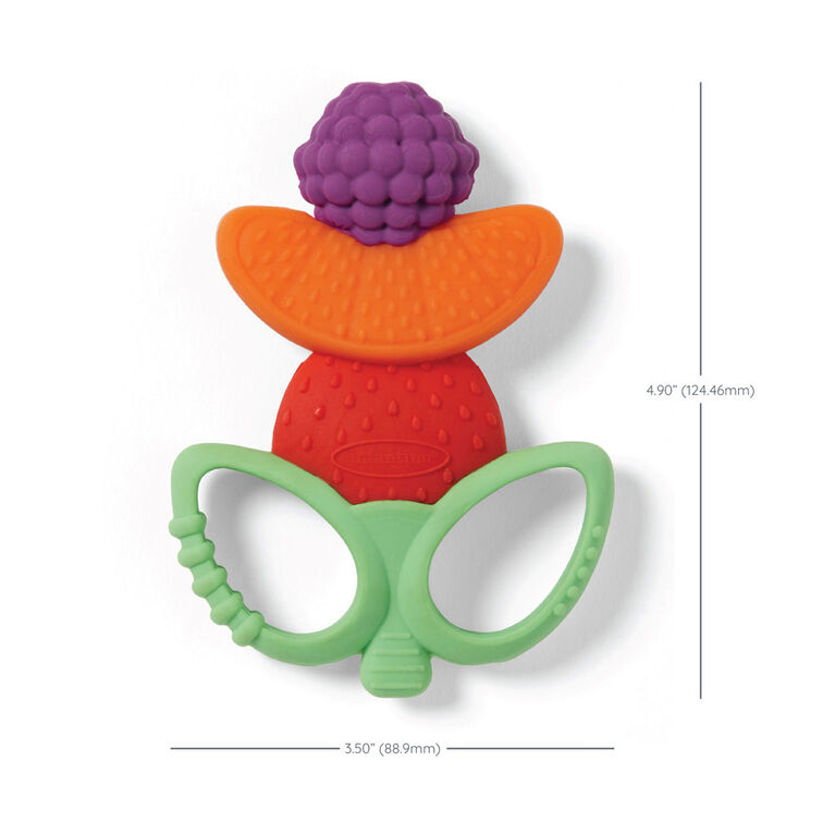 Infantino Lil' Nibbles Fruit Silicone Teether