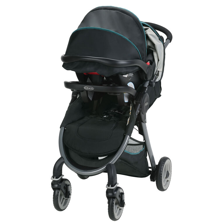 Systeme de voyage FastAction Fold 2.0 de Graco avec siege d'auto SnugRide Click Connect 35 - Darcie.