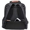JJ Cole Papago Pack Backpack Diaper Bag - Black and Rosegold