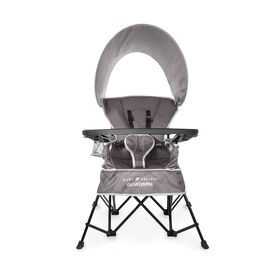 Chaise portative de luxe Go With Me Jubilee de Baby Delight, Gris