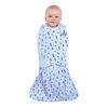 HALO SleepSack Swaddle - Denim Triangle - Cotton - Small