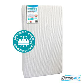 SIMMONS 100% BREATHABLE 2-Stage SUPER FIRM Crib Mattress