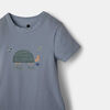Cache Couche Imprime Mc De Base Bleu Pl Relax 9A12M