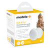Medela Safe & Dry Washable Nursing Pads, 4 Count Breast Pads for Breastfeeding, Ultra-Absorbent, Reusable, No-Slip Contoured Design