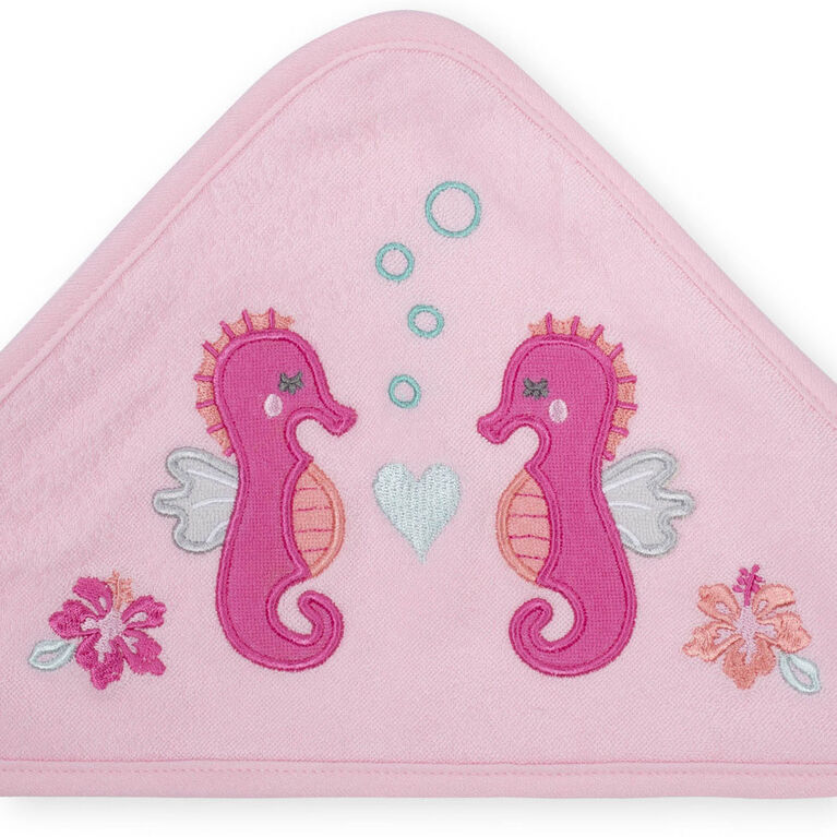 Koala Baby 3-Pack Hooded Towels, Girl