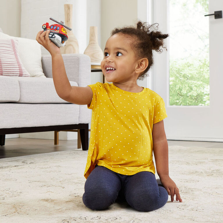 VTech Tut Tut Bolides Malo, h&eacute;lico turbo - &Eacute;dition anglaise