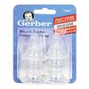 Gerber paquet de 6 t&eacute;tines en silicone