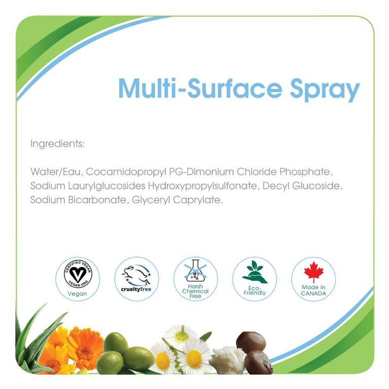 Aleva Naturals Multi-Surface Spray (Fragrance Free)