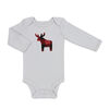 Koala Baby 4Pk Long Sleeve Bodysuit Easily Amoosed, Preemie